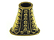 Gold Plated Pewter Cone Bead 