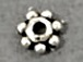 Daisy Pewter Spacer Bead