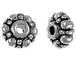 Round Pewter Spacer Bead 