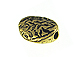 Antique Gold Plated Oval Bead