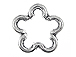 Flower Pewter Bead Frame