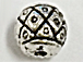 Round Pewter Spacer Bead