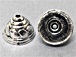 Cone Pewter Bead Cap