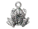 Pewter Frog Charm