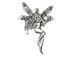 Pewter Fairy Pendant with Glitter  (a.k.a. Pewter Fairy Dust)