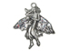 Pewter Fairy Pendant with Glitter  (a.k.a. Pewter Fairy Dust)