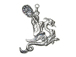 Pewter Fairy Pendant with Glitter  (a.k.a. Pewter Fairy Dust)