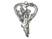 Pewter Fairy Pendant with Glitter  (a.k.a. Pewter Fairy Dust)