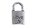 Pewter Love Lock Charm