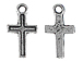 Small Pewter Cross Charm