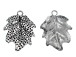 Large Leaf Pewter Pendant