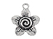 Fun Flower Pewter Pendant