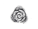 Rose Bud Pewter Pendant