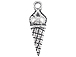 Ice Cream Cone Pewter Pendant