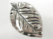 Large Leaf Pewter Pendant 