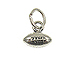 Pewter Football Charm