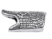 Gator Large Hole Bead Plated