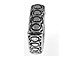 Square Large Hole Pewter Spacer Bead