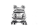 Frog Large Hole Pewter Bead