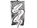 Lightning Bolt Pewter Pendant