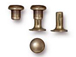 20 - TierraCast Pewter Rivet Set Oxidized Brass Finish