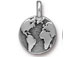 10 - TierraCast Antique Silver Earth Charm