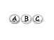  TierraCast Pewter Alphabet Bead  Antique Rhodium or White Bronze Plated -  You Choose 500 Beads (except A,E,I,L)