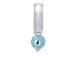 Evil Eye Shape    (Silvertone cap & plaster stopper included)