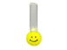 Smily Face Shape     (Silvertone cap & plaster stopper included)