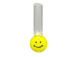 Smily Face Shape     (Silvertone cap & plaster stopper included)