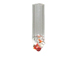 Olympic Torch Shape    (Silvertone cap & plaster stopper included)