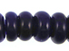 14.5mm Large hole Agate Gemstone Bead Strands - Purple