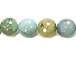 6mm Agate Sur Coast Gemstone Faceted Round Beads Strand