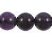 8mm Round Amethyst Gemstone Bead Strand