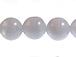 6mm Round Blue Lace Agate Gemstone Bead Strand