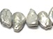 Biwa Pearls - Silver Gray