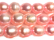 Roundish Pink Freshwater Pearls