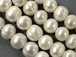 10mm Large Hole Fresh Water Pearl Rounds 
