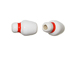 Ceramic Bowling Pins Bead - Bulk Pack of 100pcs