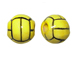 Ceramic Large Water Polo Ball Bead
