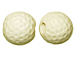 Ceramic Large Golf Ball Bead