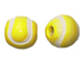 Ceramic Large Tennis Ball Bead