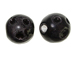 Ceramic Bowling Ball Bead - Bulk Pack of 100pcs