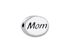 Mom - Pewter Word Bead