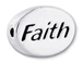Faith - Pewter Word Bead