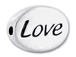 Love - Pewter Word Bead