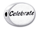 2 count  CELEBRATE Sterling Silver Oval Message Bead <b><FONT COLOR="FF0000">CLEARANCE SALE</FONT>