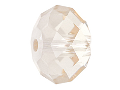 6mm Light Silk - Swarovski Crystal Rondelles 