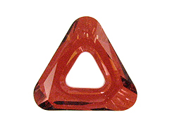 Crystal Red Magma - 20mm Cosmic Triangle - Swarovski Frames