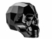 Jet - 13mm Swarovski 5750 3-D Skull Bead